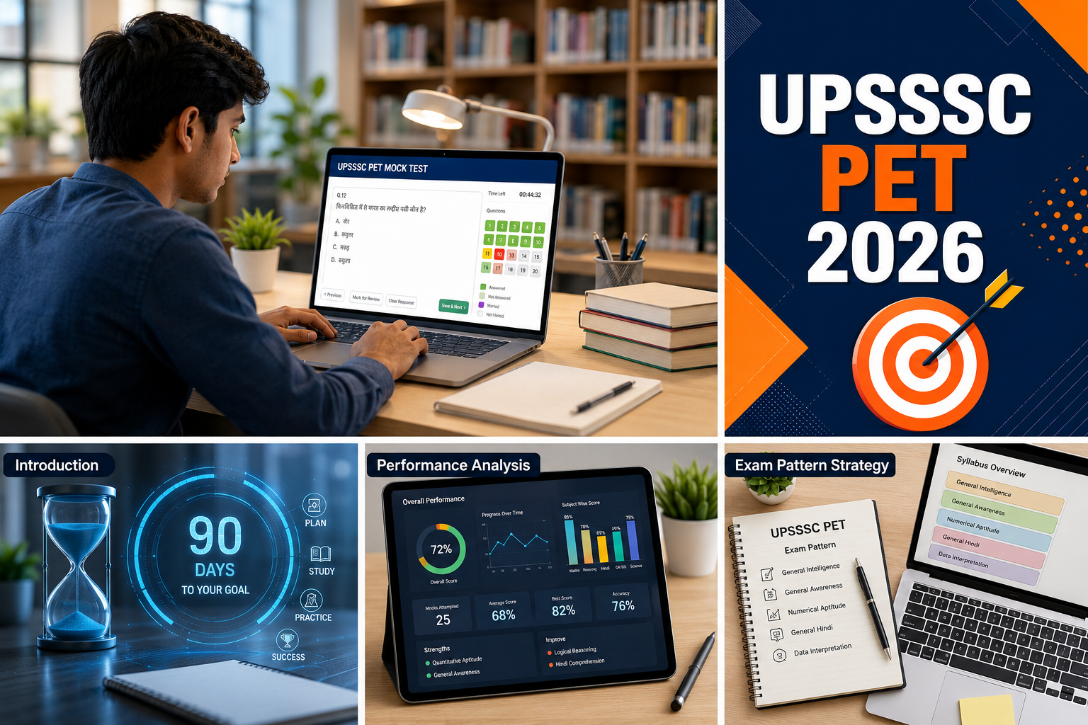 UPSSSC PET Test Series 2026: Free Online Mock Tests, Exam-Level Practice & Performance Analysis