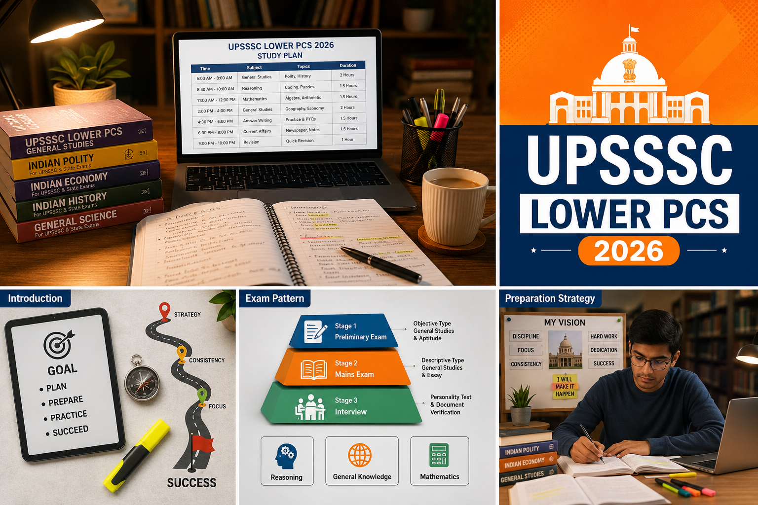 UPSSSC Lower PCS Syllabus 2026 and Exam Pattern: Complete Subject-Wise Guide