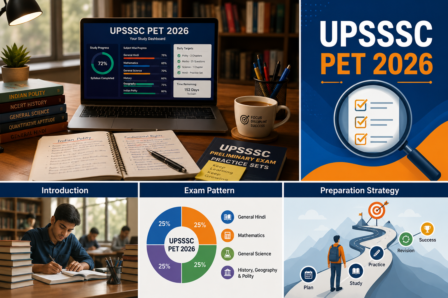 UPSSSC PET Exam Pattern 2026: Subject-wise Marks, Questions & Negative Marking