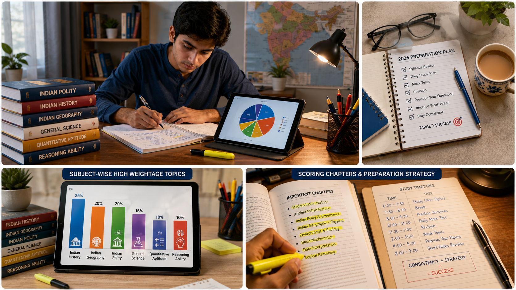UPSSSC PET Important Topics 2026: Subject-wise High Weightage Topics, Scoring Chapters & Preparation Strategy